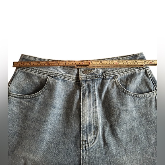 Together Stonewashed light denim Wide-Leg Jeans - Picture 4 of 6